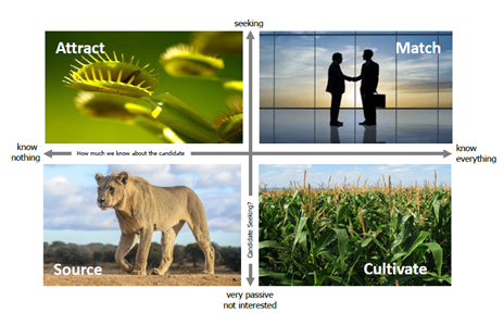 Attract, Match, Source, Cultivate - bron: Capital Markets Day, Randstad