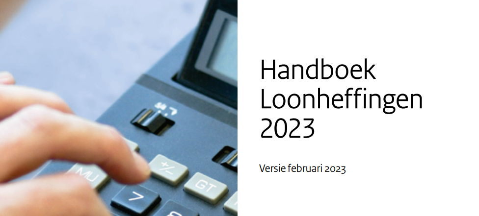 Handboek Loonheffingen 2023, screenshot