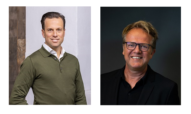 Mark Mollen, financieel directeur Please en Jan van den Brink, directeur Ja! HRM Specialisten