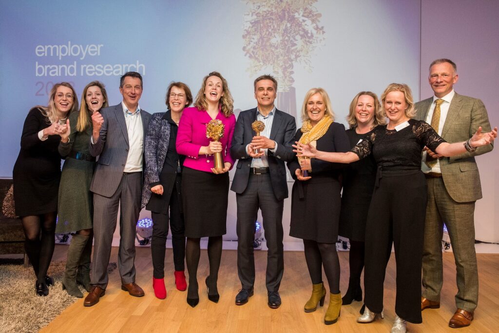 Schiphol Group, Erasmus MC Rotterdam en Philips, trotse winnaars van de Randstad Awards 2018 